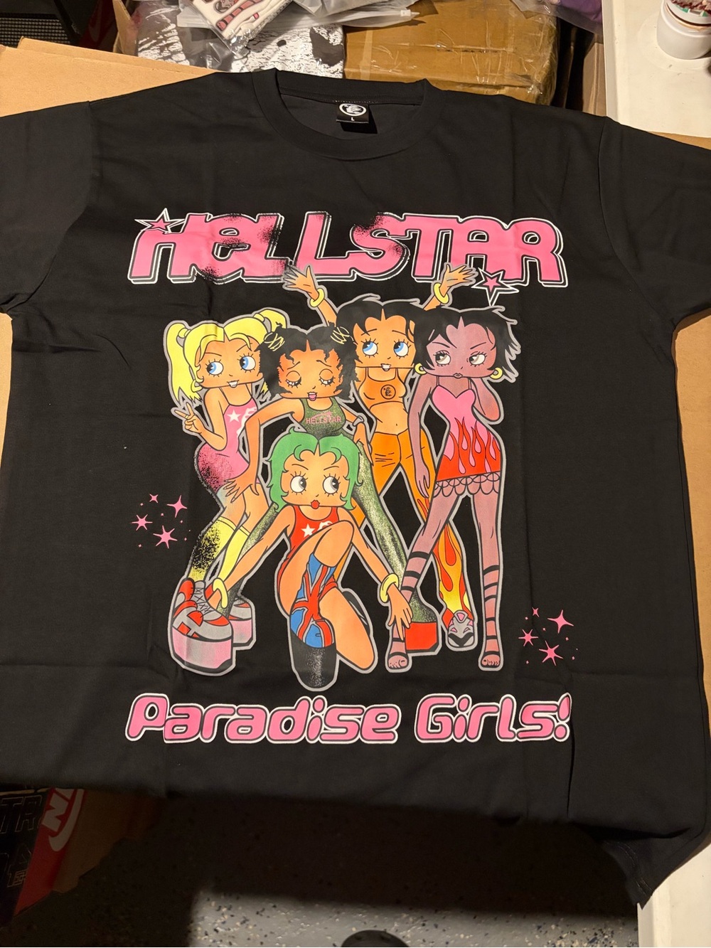 Hellstar Paradise Girls! Graphic Tee - Black